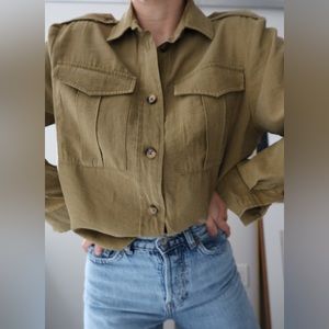 Button Down Women's S Shirt